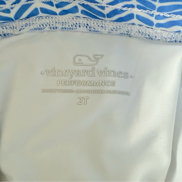 Vineyard Vines Chevron Two-Piece Swim Rashguard and Bottom Size 2T - Picture 12 of 12